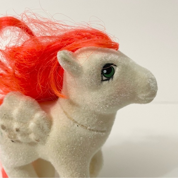 Vintage 1985 My Little Pony MLP G1 Paradise So Soft Flocked Paradise Palm Trees - Picture 8 of 16